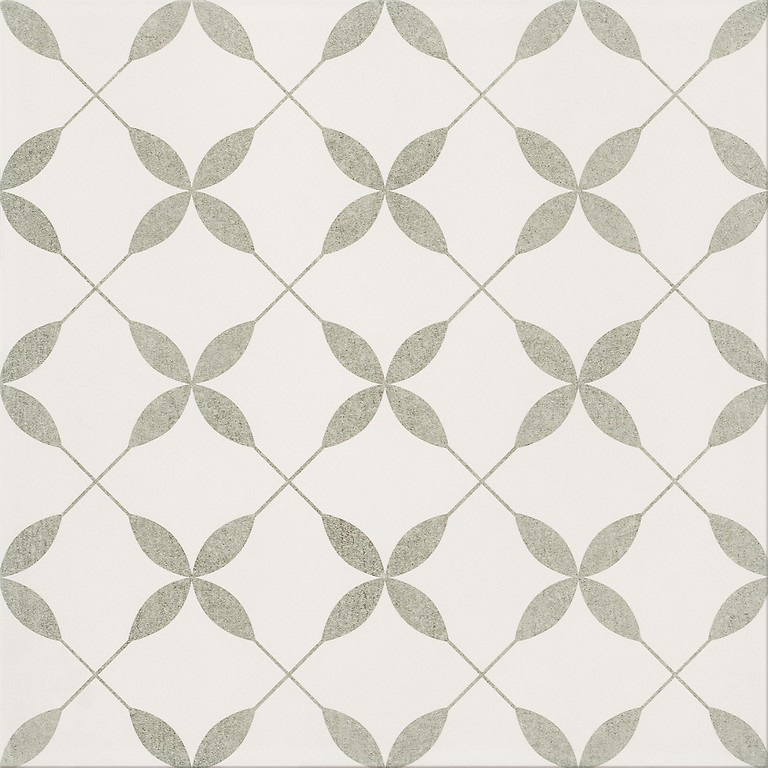 Opoczno Patchwork Concept Clover Grey Pattern OP867-007-1 padlólap 29,8x29,8 cm